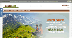 Desktop Screenshot of campobaselugo.com